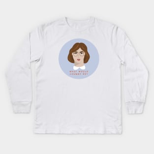 What Would Chummy Do? Kids Long Sleeve T-Shirt